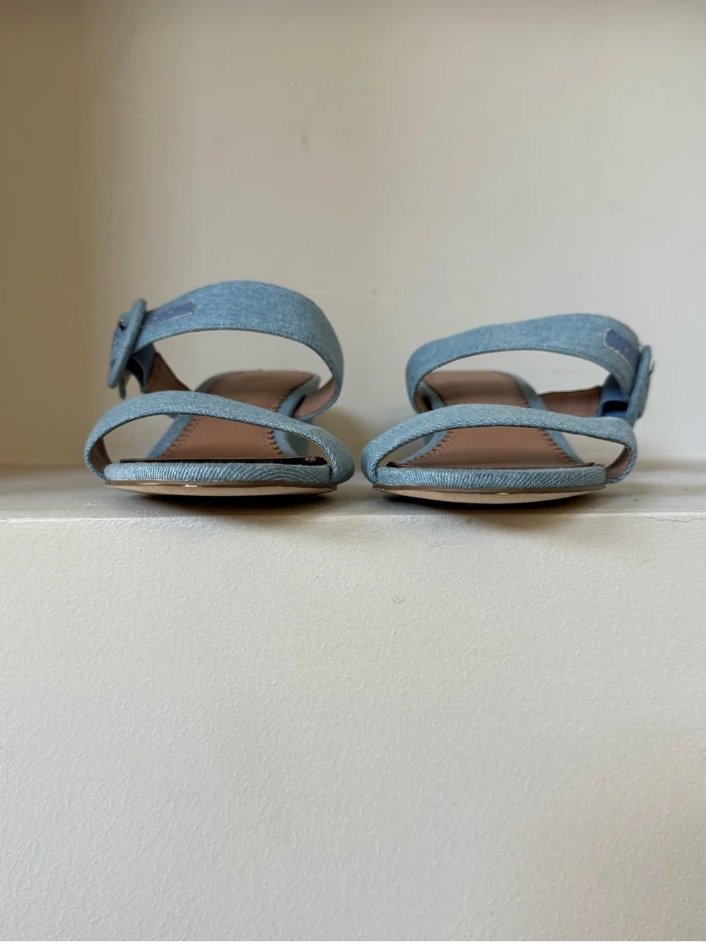 Anthropologie blue denim
